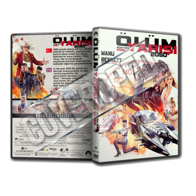 Ölüm Yarışı 2050 - Death Race 2050 Cover Tasarımı